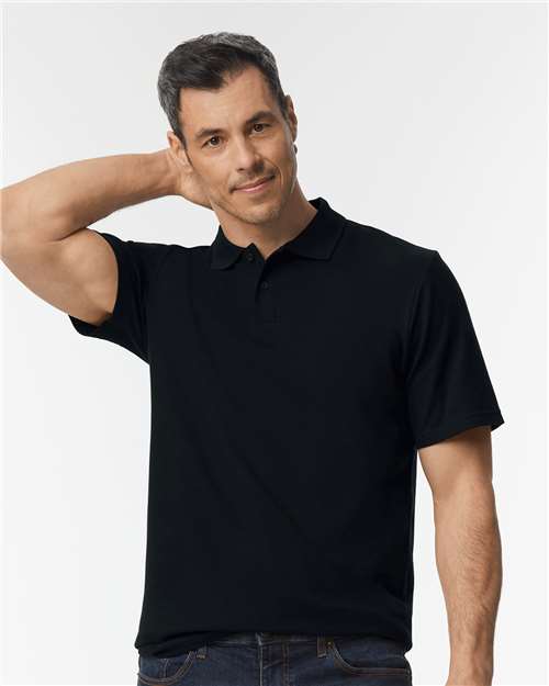 Gildan 64800 Men's Softstyle Pique Polo Cotton